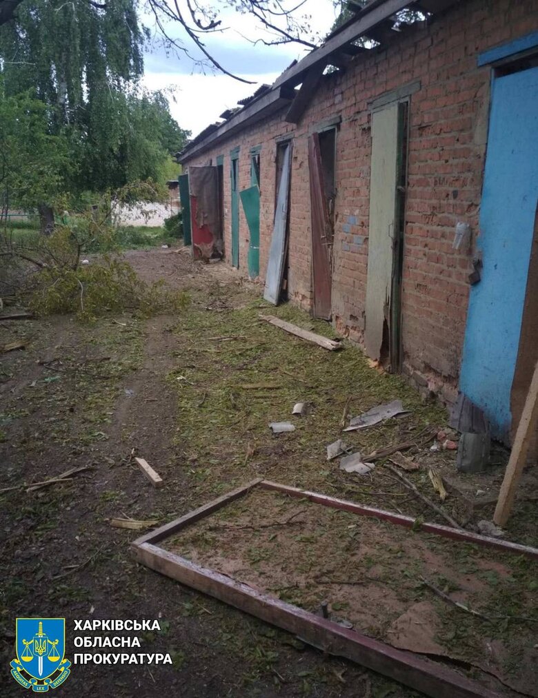 Обстрел Харьковщины 15 мая