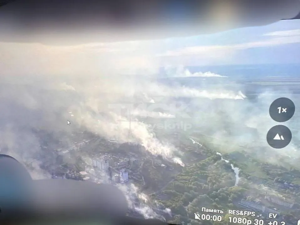 What the city of Volchansk looks like now