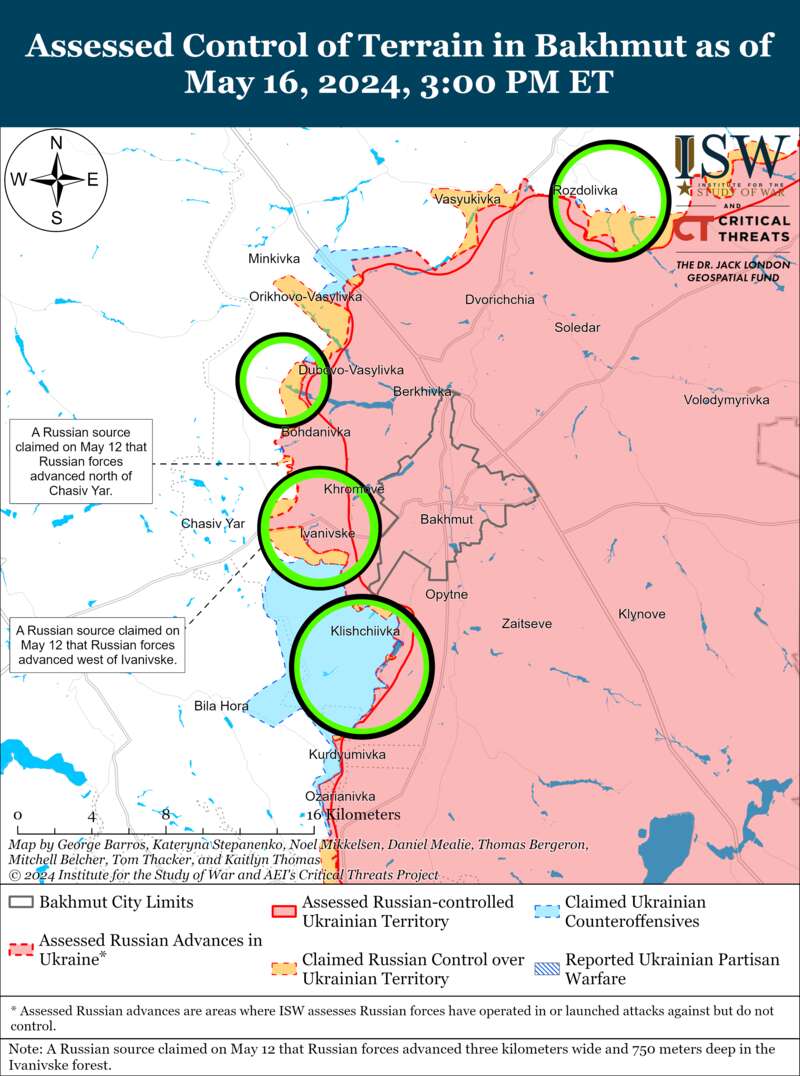The Ukrainian Armed Forces ousted the enemy from a position near Kupyansk, the Russian Federation is pressing in the Kharkov region: ISW maps