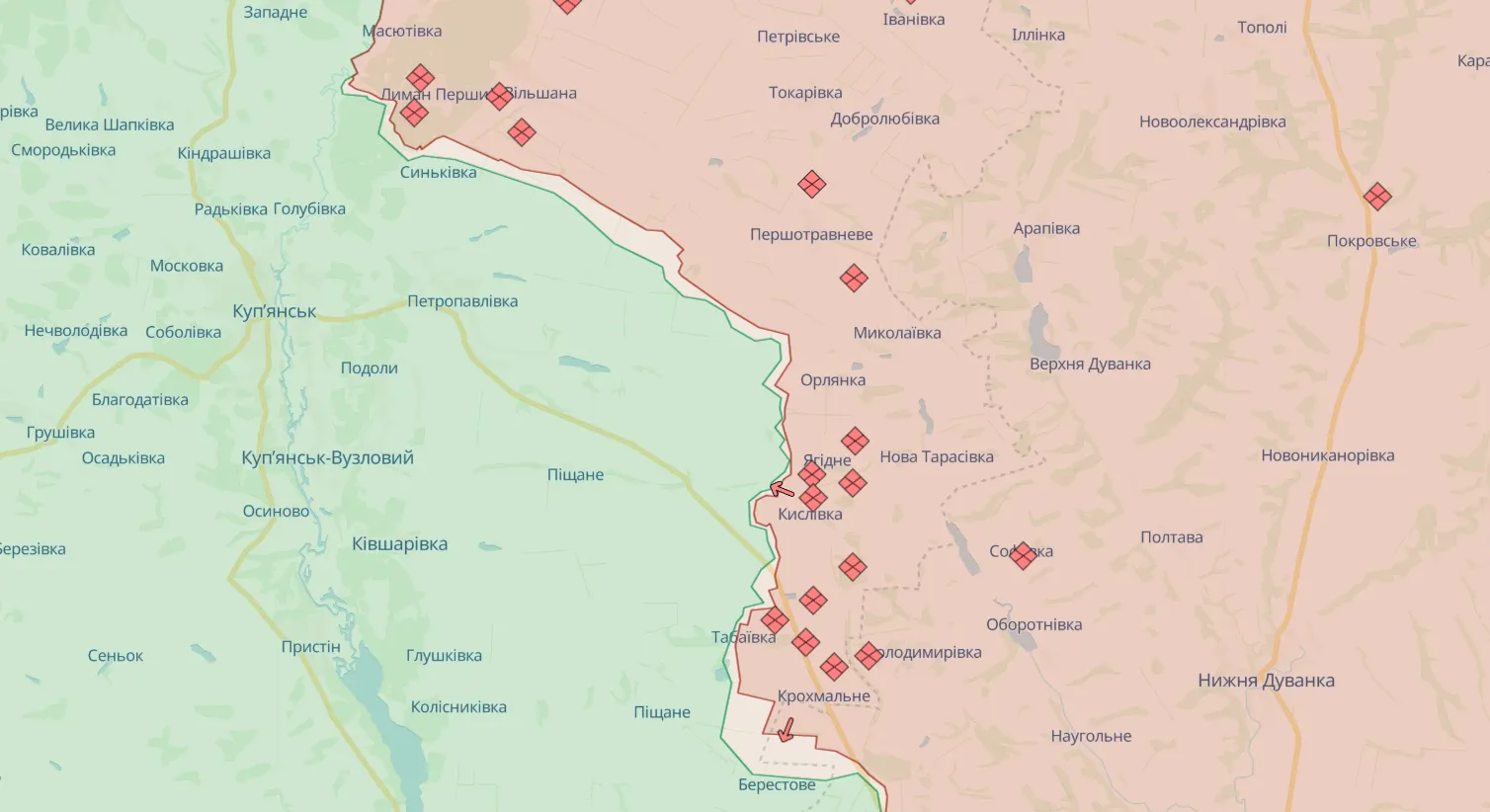 На Харківському напрямку йде бій у районі Стариці, ситуація у Вовчанську контрольована – Генштаб