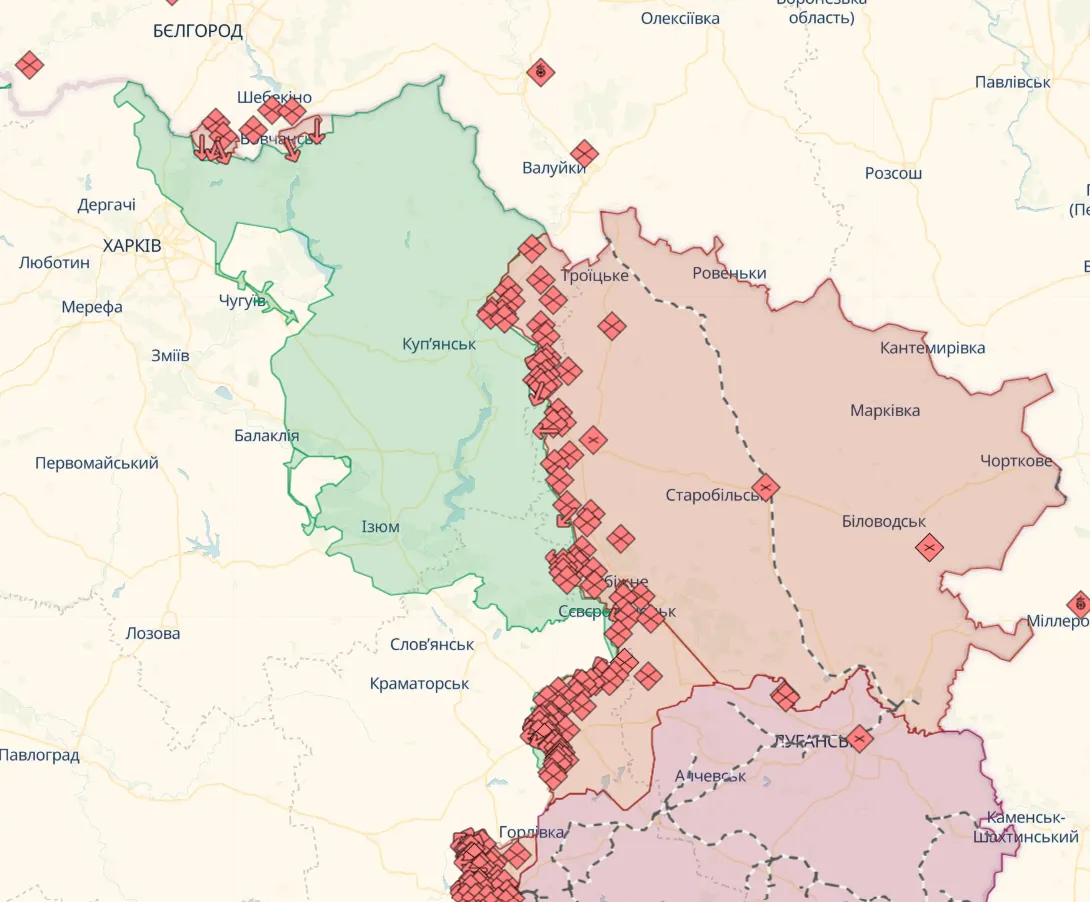 Динаміка боєзіткнень зберігається, ЗСУ вживають необхідних заходів для стабілізації обстановки, – Генштаб dqxikeidqxidqrant