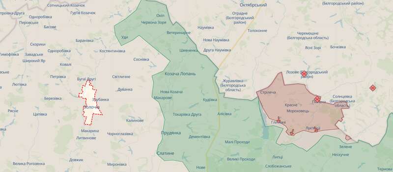 Росіяни вдарили по Золочеву на Харківщині: постраждали дитячий садок, ринок і будинки. Фото dqxikeidqxidqrant