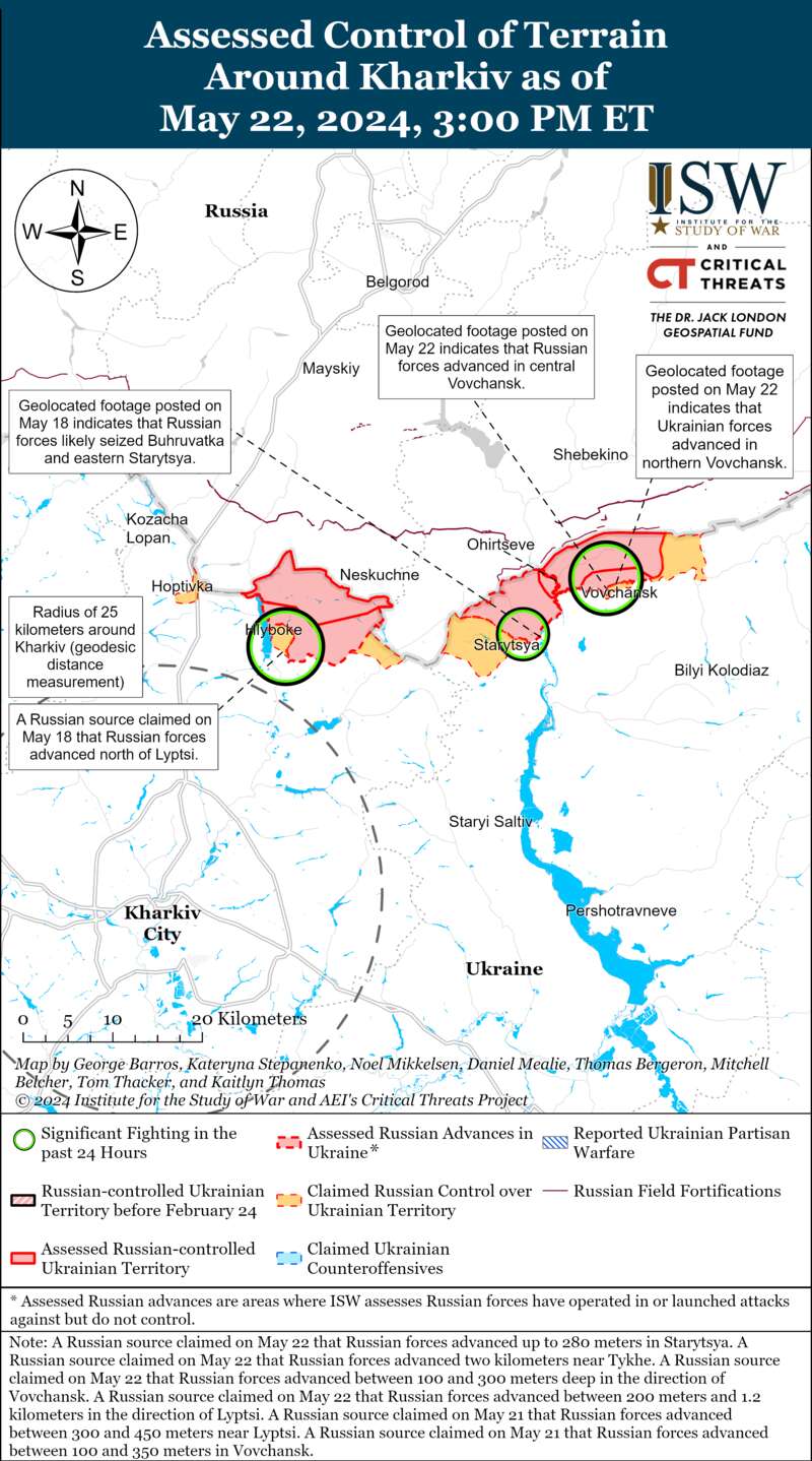 The situation in Volchansk is dynamic, the Ukrainian Armed Forces also have progress: ISW cards dqxikeidqxidqrant