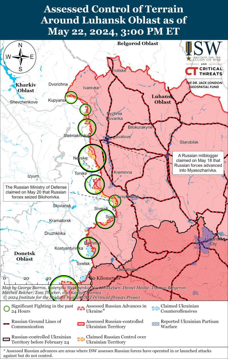 The situation in Volchansk is dynamic, the Ukrainian Armed Forces also have progress: ISW cards