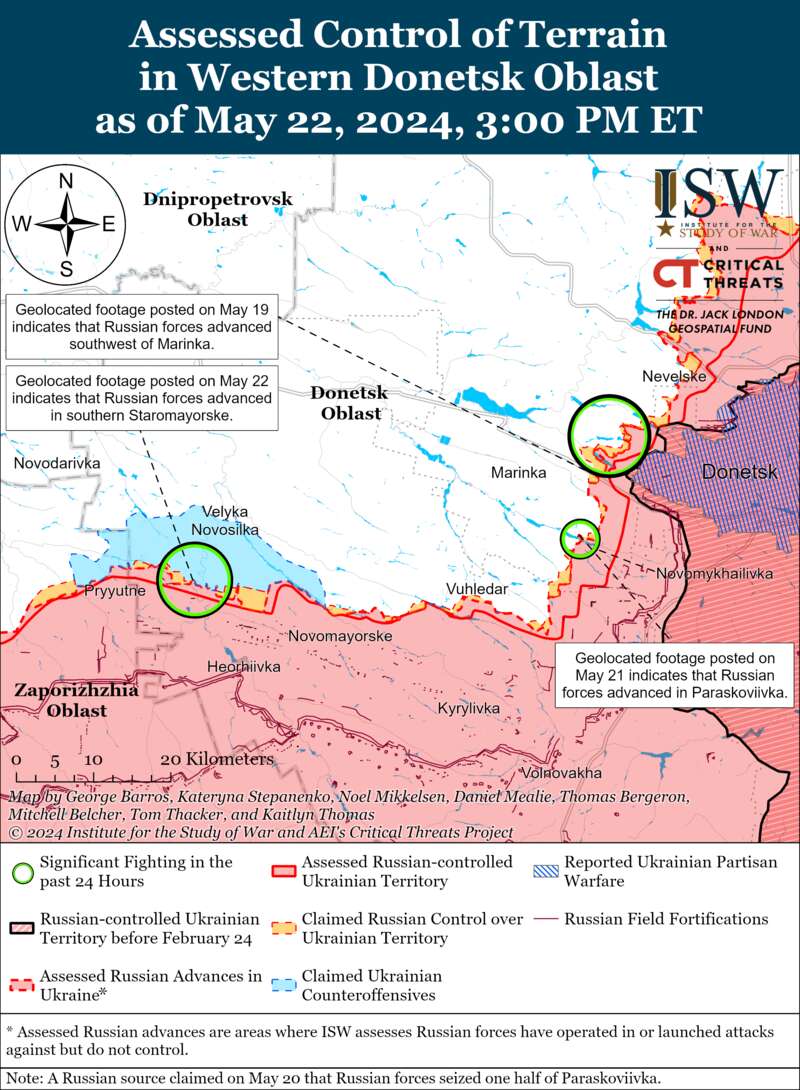 The situation in Volchansk is dynamic, the Ukrainian Armed Forces also have progress: ISW cards
