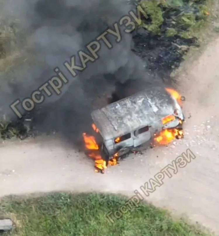 У ворога мінус міномет і авто: у Нацгвардії показали ефектні кадри відпрацювань по окупантах на Харківщині. Відео dqxikeidqxidqeant