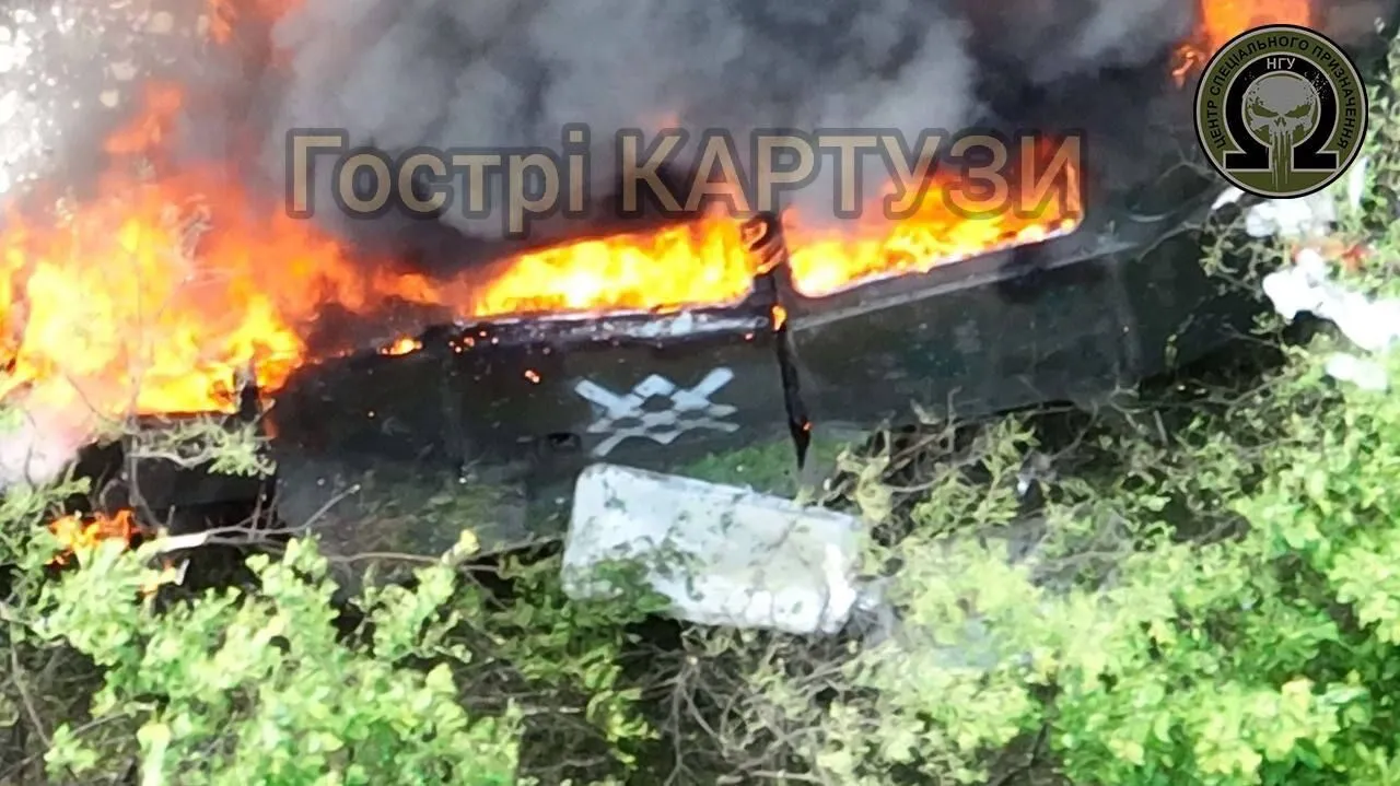 У ворога мінус міномет і авто: у Нацгвардії показали ефектні кадри відпрацювань по окупантах на Харківщині. Відео