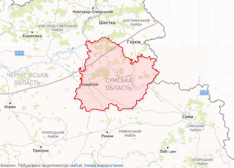 Враг ударил по Сумщине dqxikeidqxidqeant