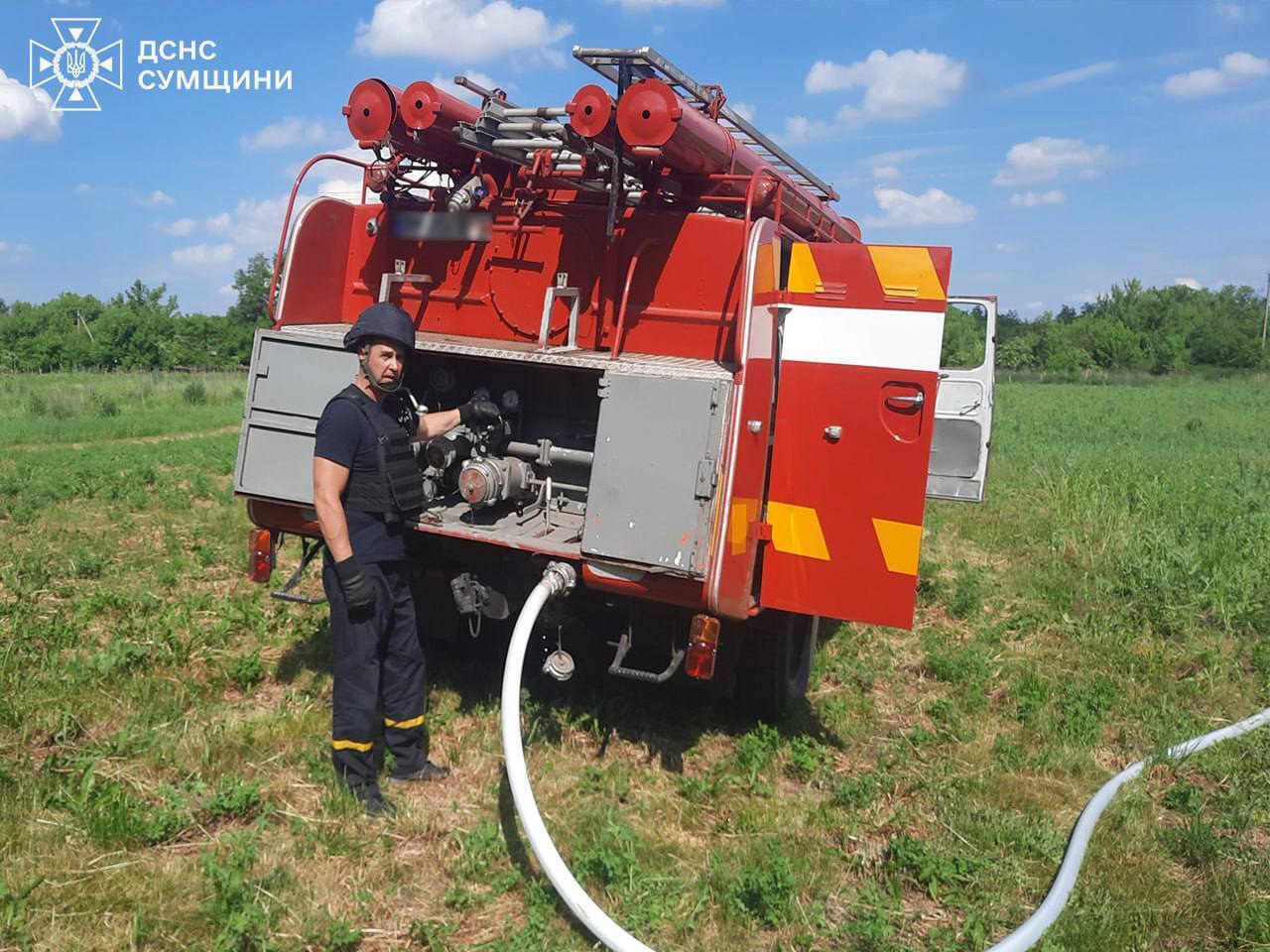 Emergency services were on the scene