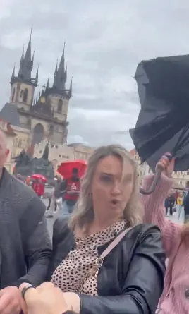 Агрессивная ссора произошла в центре города