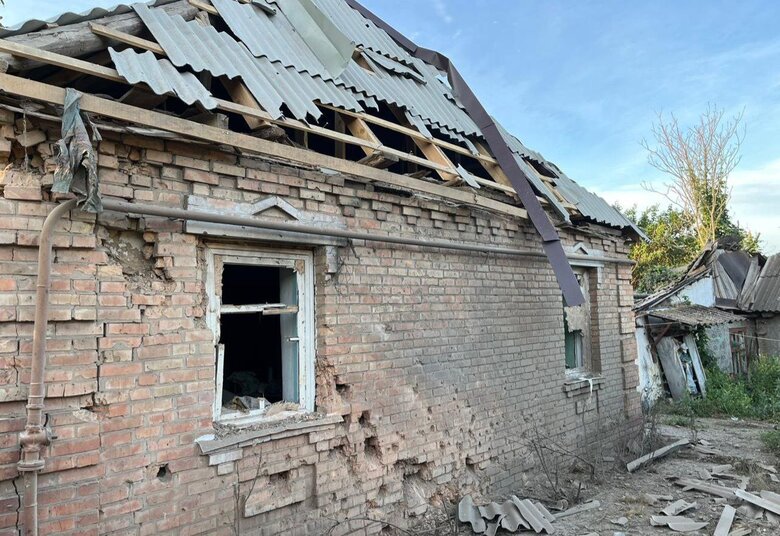 Shelling of Nikopol on June 6