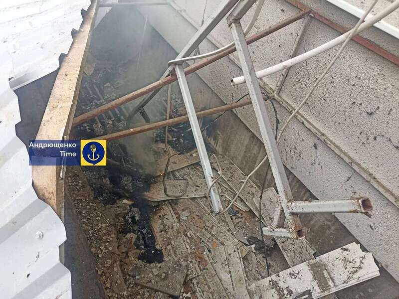 A drone attacked the occupation administration in Kakhovka. Photo and video