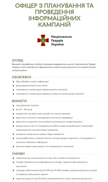 Вакансії у ВСУ, рекрутинг ЗСУ, військова посада Будь собою, Міноборони рекрутинг