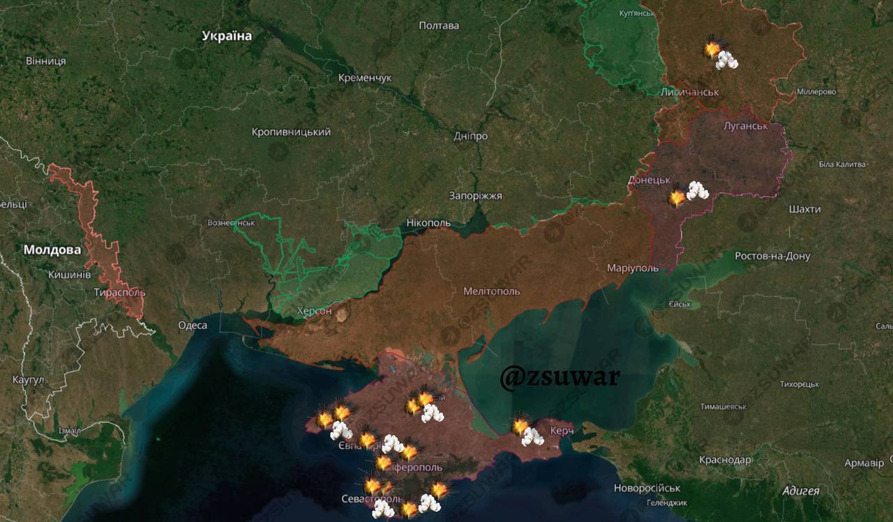 Удари ЗСУ по російській ППО в Криму: з’явилися супутникові фото