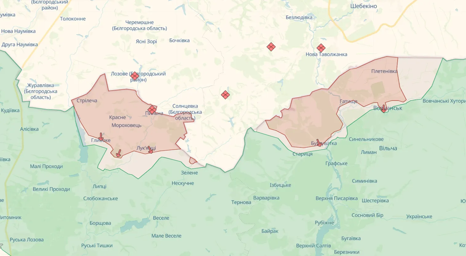 Прикордонники феєрично знищили позицію ворога під Вовчанськом. Відео dqxikeidqxidqeant