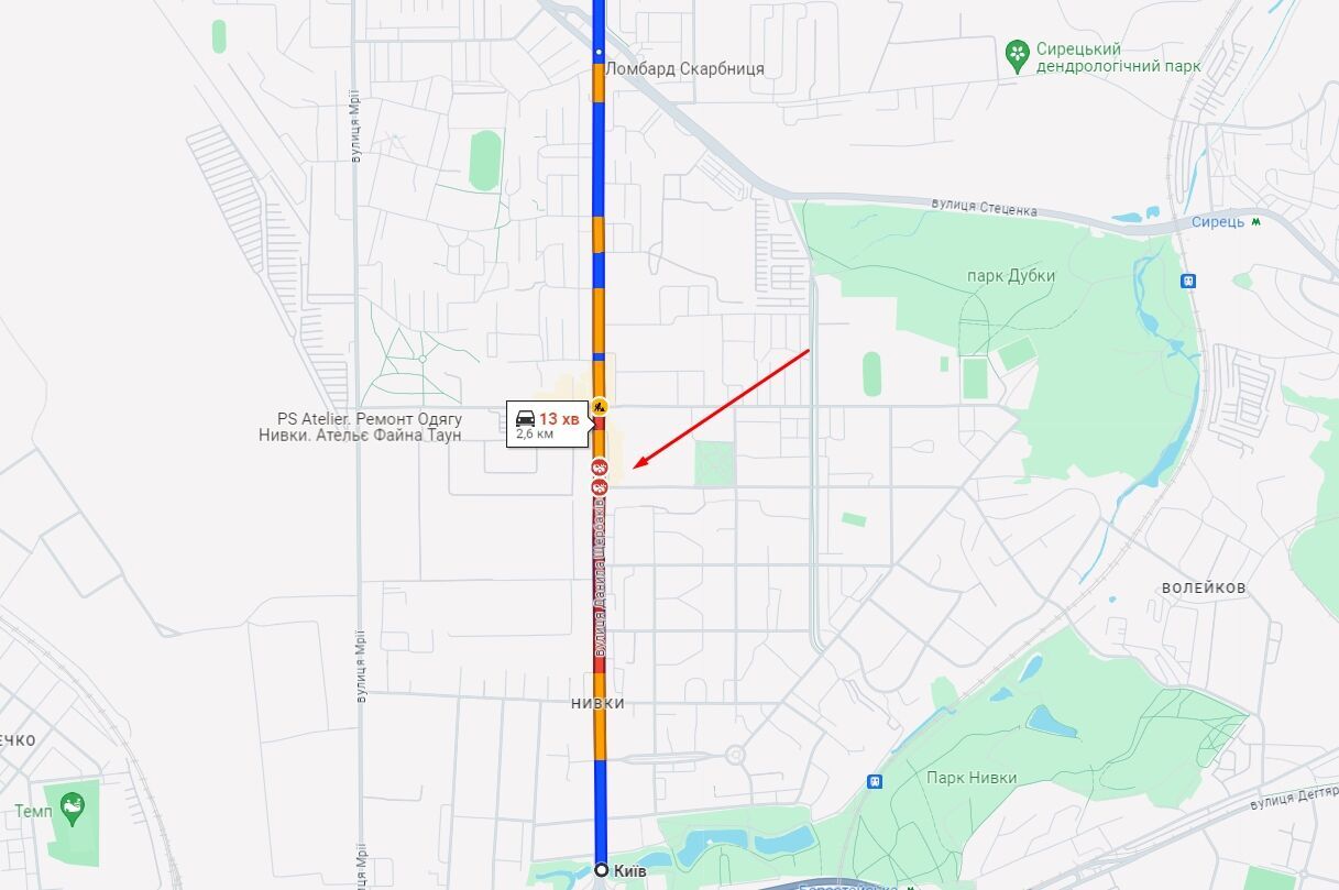 У Києві сталась аварія за участі легковика та тролейбуса, утворився затор. Подробиці і фото dqxikeidqxidqrant