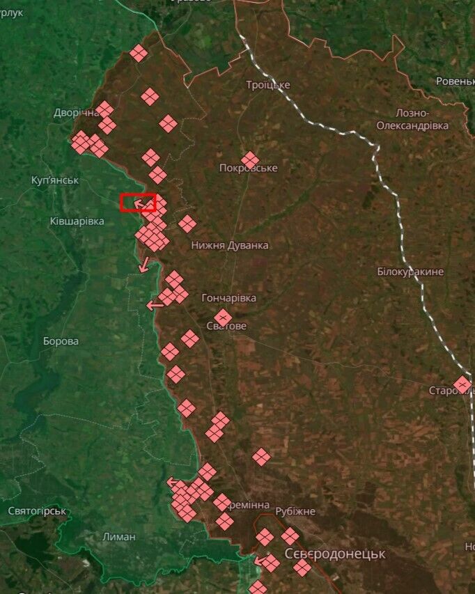 Окупанти активізувалися у районі Урожайного на Времівському напрямку, триває бій – Генштаб