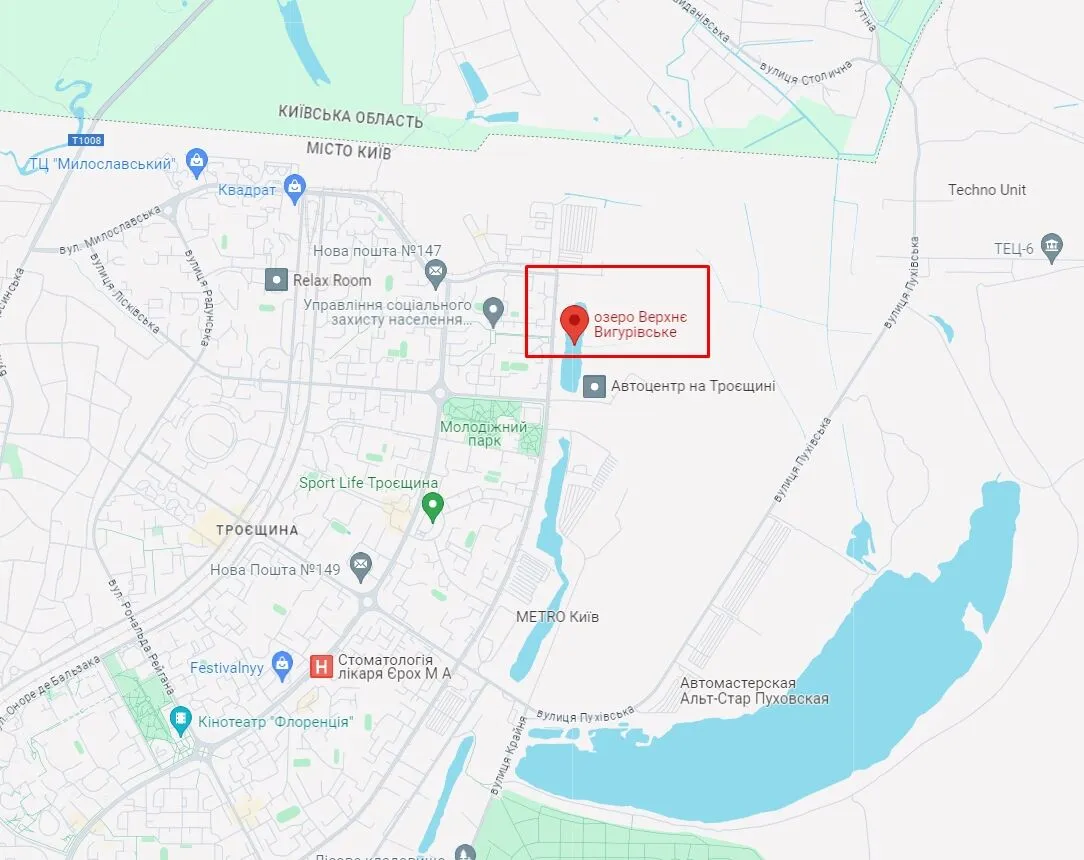 У Києві на Троєщині в озері виявили тіло чоловіка: подробиці трагедії dqxikeidqxidqrant