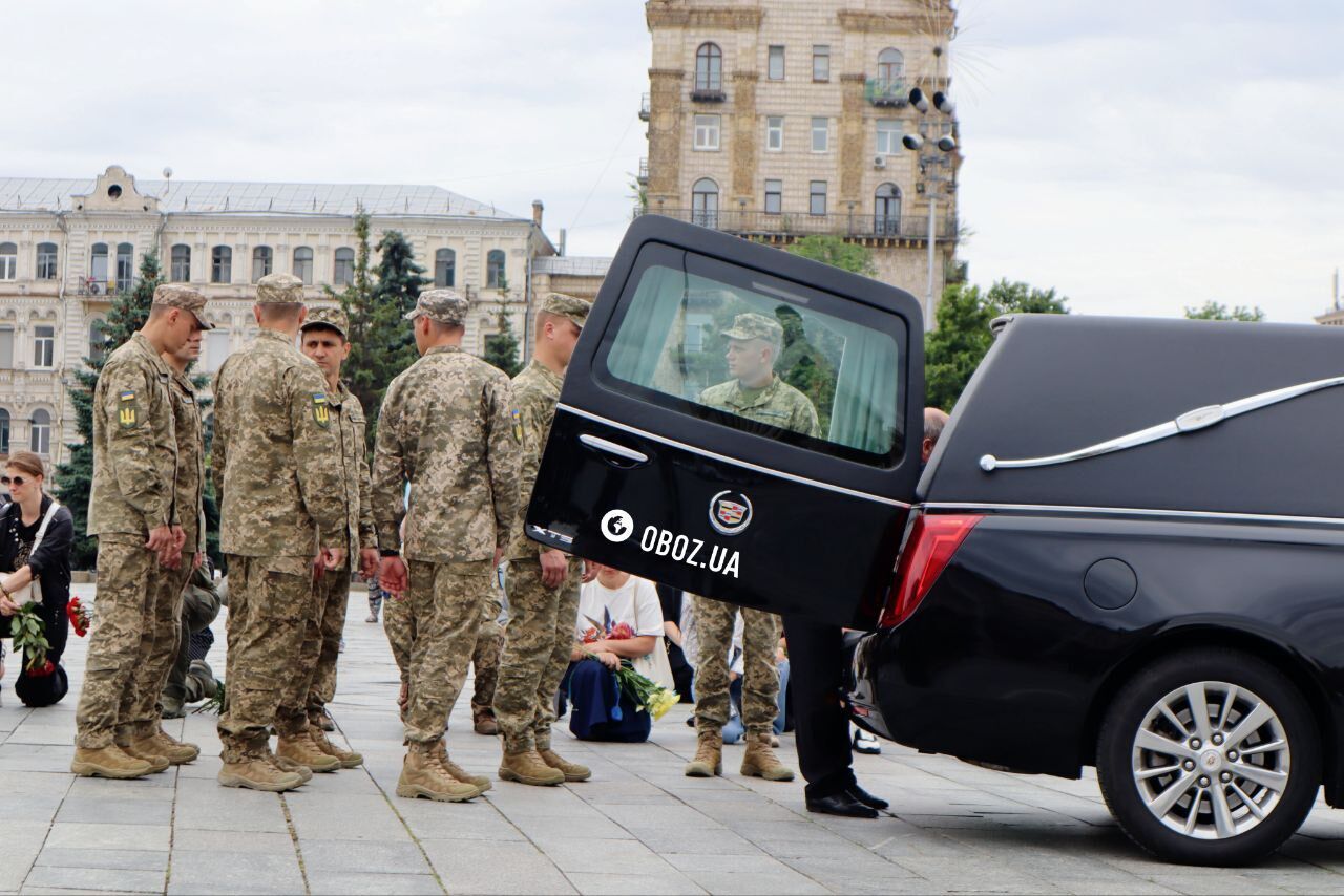 У Києві попрощались із військовослужбовицею з Криму Шурою