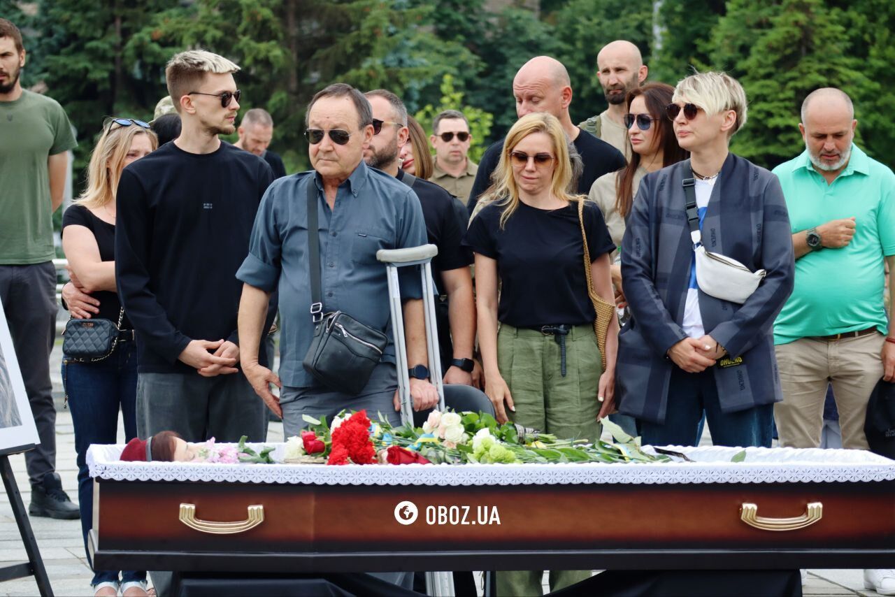 У Києві попрощались із військовослужбовицею з Криму Шурою