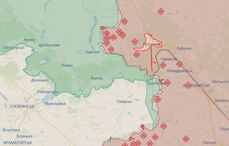 Ukrainian defenders advanced in the Serebryansky forest, - dqxikeidqxidqrant