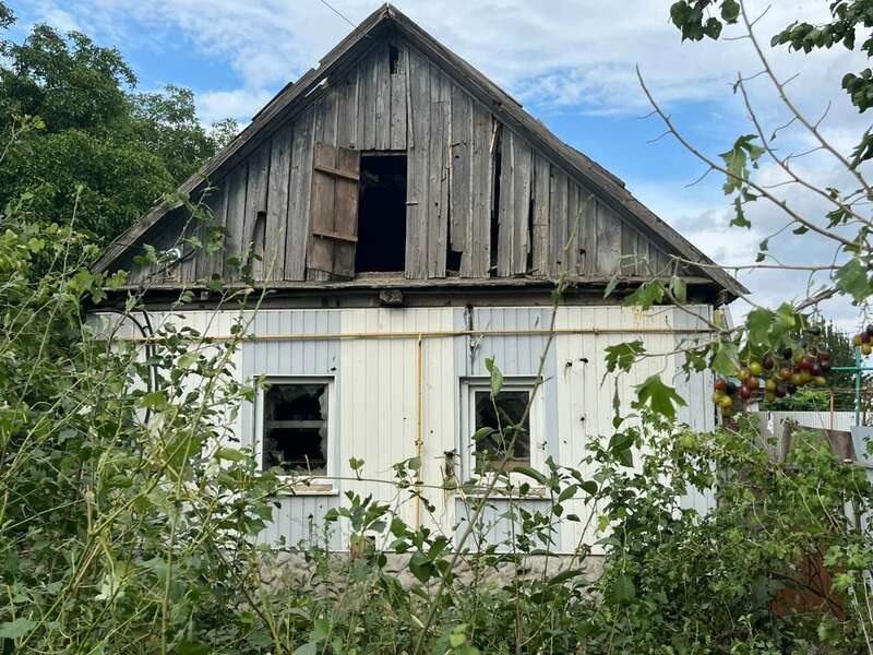 Ворожий удар по Нікополі