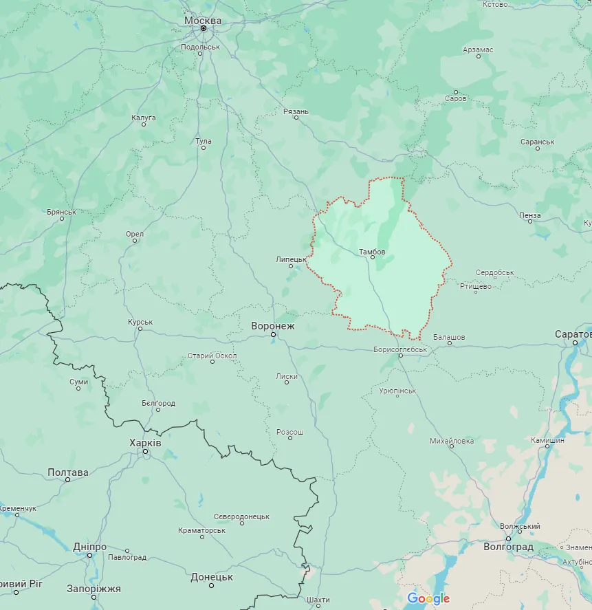 Дроны атаковали нефтебазу в Тамбовской области, вспыхнул пожар. Фото и видео