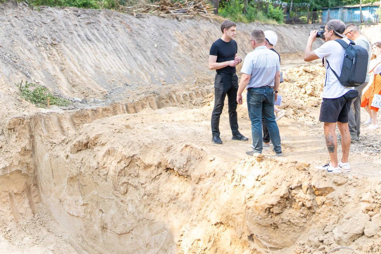 Появилось фото с места строительства подземной школы в Запорожье dqxikeidqxidqrant