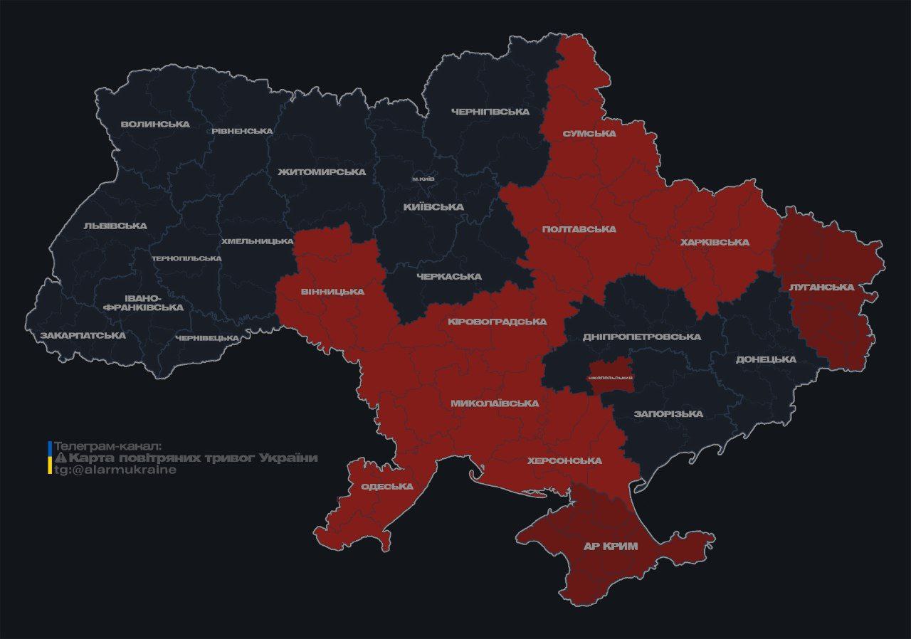 Оккупанты запустили по Украине dqxikeidqxidqrant