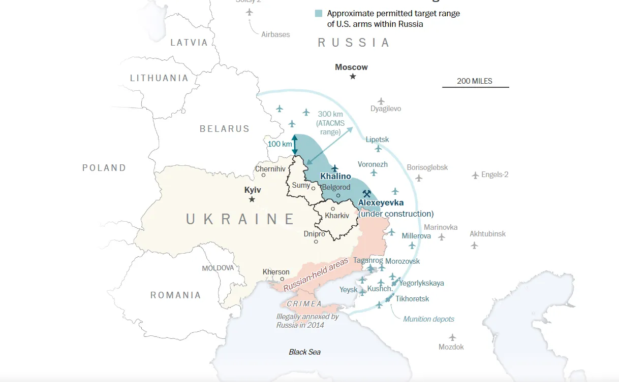 Обмеження США не дозволяють Україні атакувати основі аеродроми на території РФ – WP dqxikeidqxidqeant