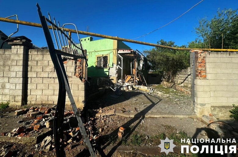 Последствия вражеских обстрелов Херсона