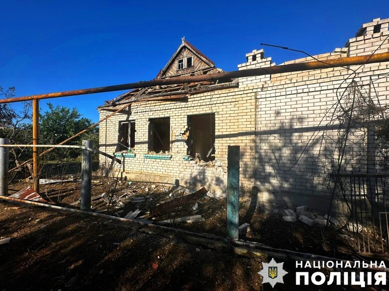 Последствия вражеских обстрелов Херсона