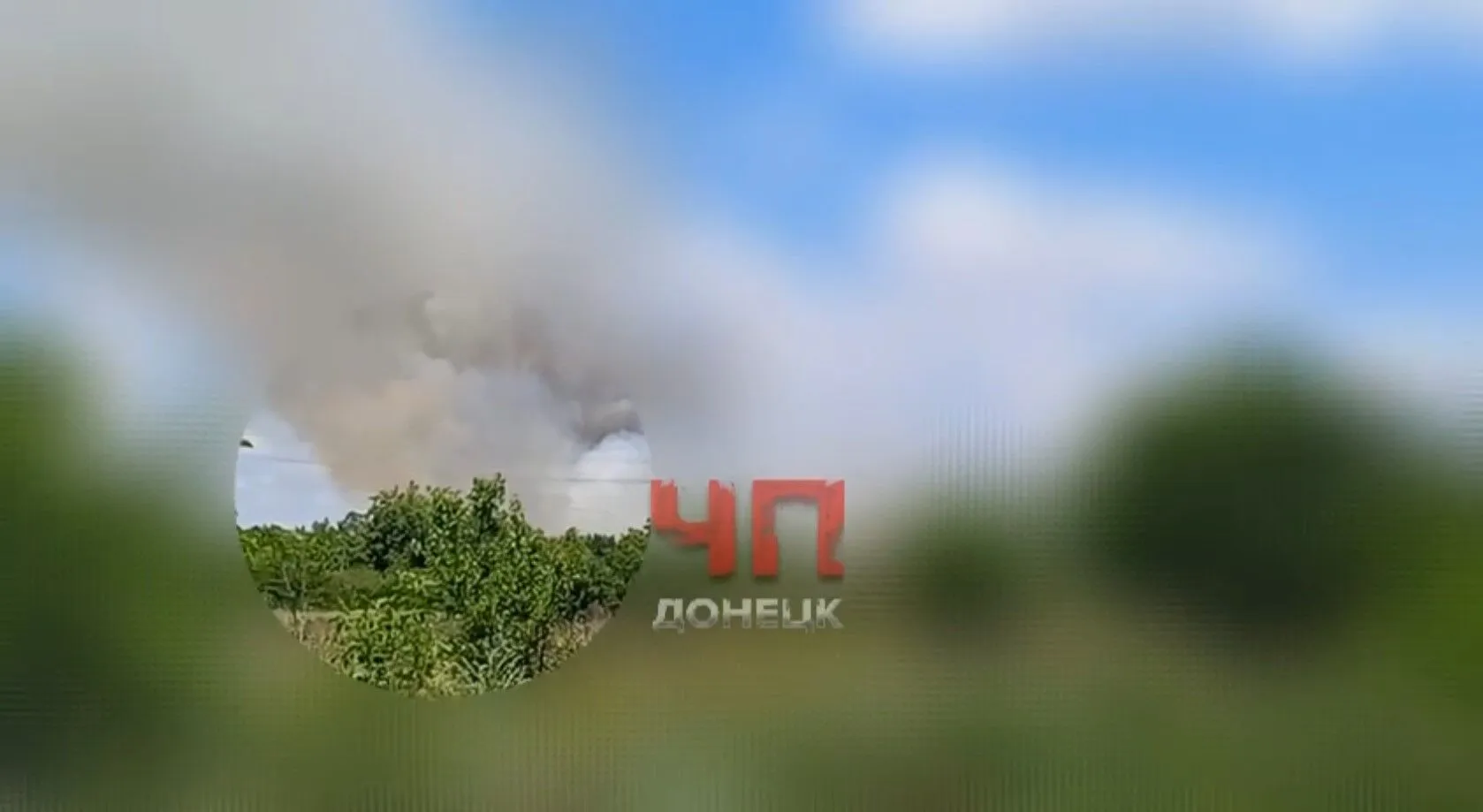 In occupied Makeyevka they reported an arrival: the invaders air defense could have come under attack.  Video