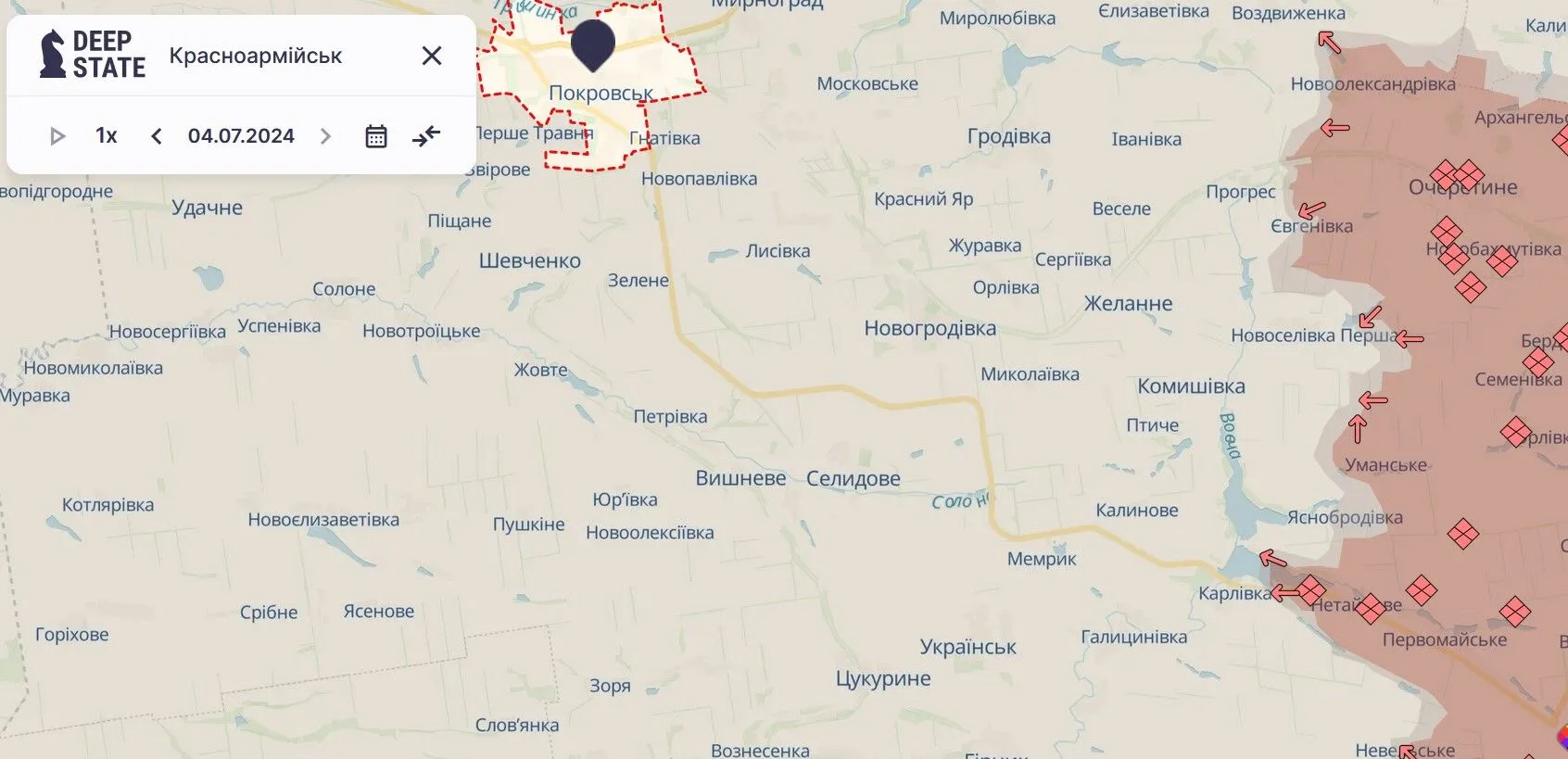 Генштаб: ситуация на Харьковщине контролируемая, враг свирепствует на Покровском направлении