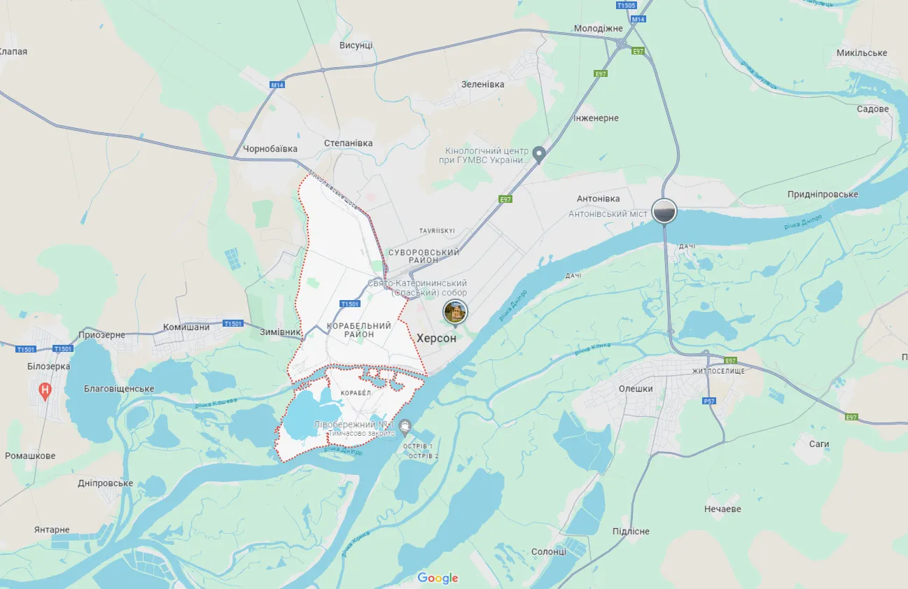 Occupants shelled a residential area of Kherson: a pregnant woman was injured dqxikeidqxidqrant