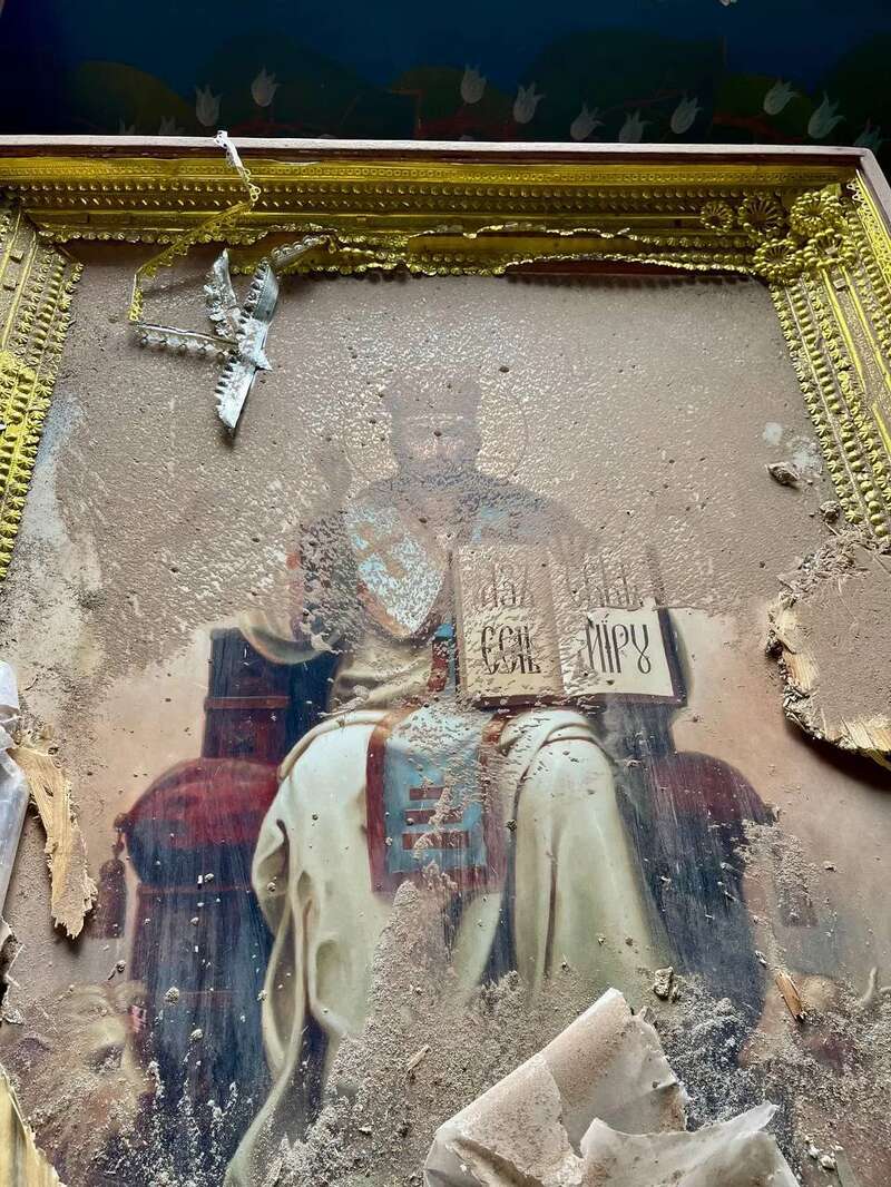 The occupiers destroyed a 110-year-old temple in the Donetsk region: what it looks like now. Photo dqxikeidqxidqeant