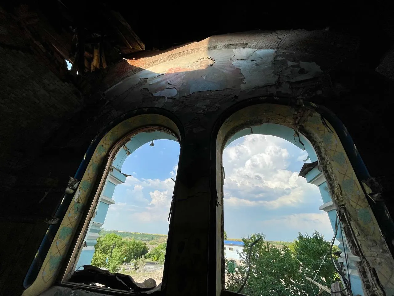 The occupiers destroyed a 110-year-old temple in the Donetsk region: what it looks like now. Photo