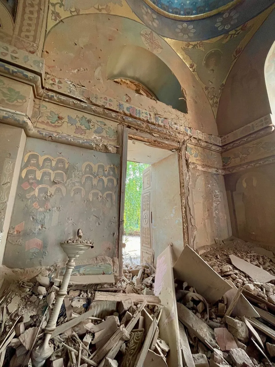 The occupiers destroyed a 110-year-old temple in the Donetsk region: what it looks like now. Photo