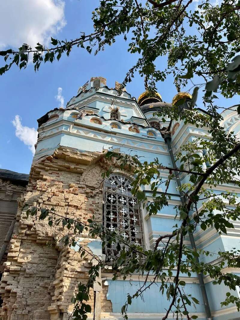 The occupiers destroyed a 110-year-old temple in the Donetsk region: what it looks like now. Photo