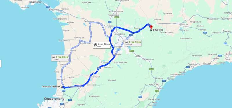 У Криму неподалік аеродрому Бельбек спалахнула пожежа dqxikeidqxidqeant