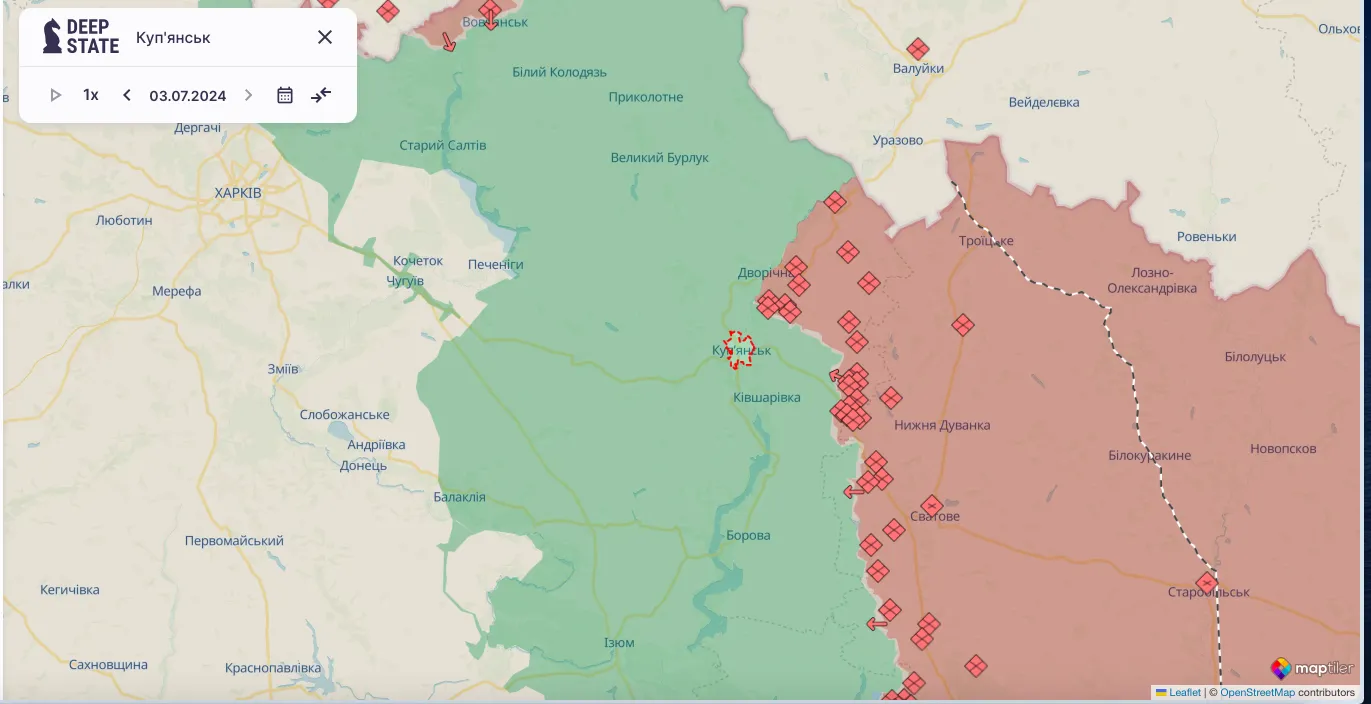 Генштаб: ворог активний на всіх напрямках фронту, найбільша напруженість на Покровському напрямку