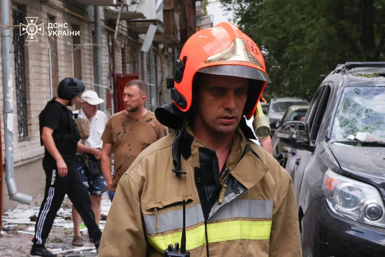 The Russians fired at a residential area of Nikolaev: they hit a childrens playground, there were dead and injured. Photo