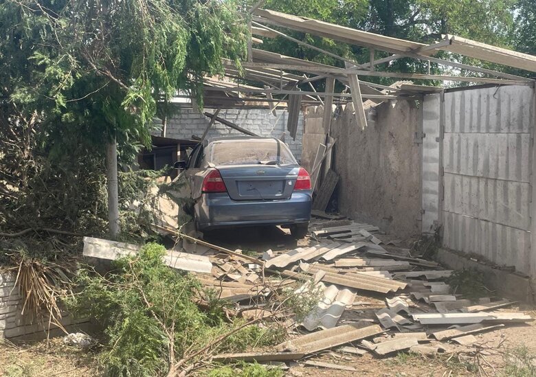 Обстрел Днепропетровской области 20 июля