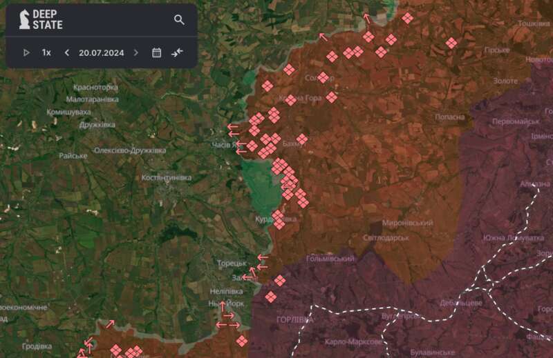 Карта боевых действий dqxikeidqxidqrant