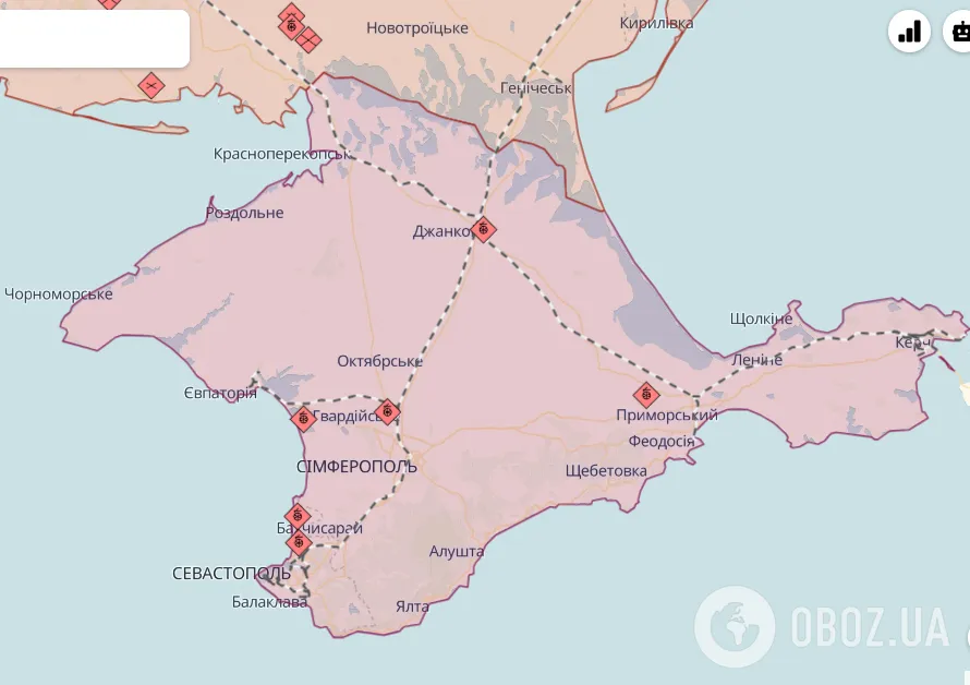 Временно оккупированный Крым