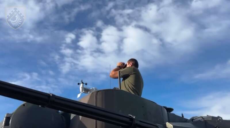 Protecting the sky: the Ukrainian Armed Forces showed how German Gepards hunt for enemy drones in Ukraine. Video dqxikeidqxidqeant