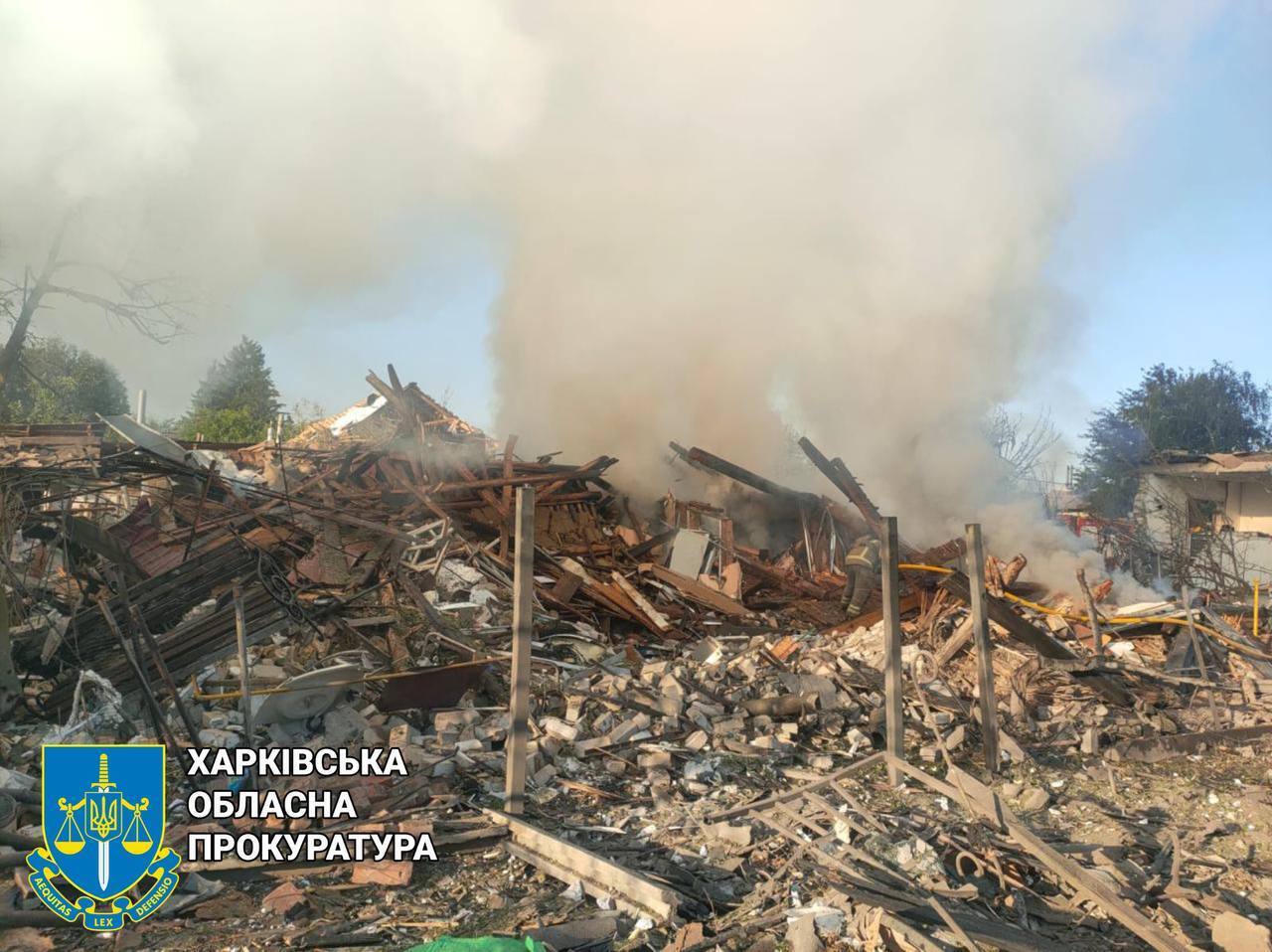 Окупанти вранці вдарили по Харківщині: є загиблий і поранений. Фото dqxikeidqxidqeant