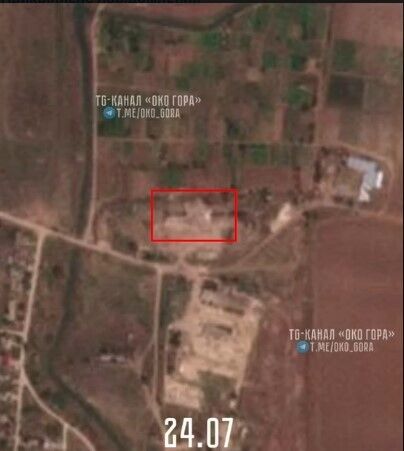 Було уражено комплекс С-300: з’явилось супутникове фото наслідків атаки на базу окупантів в Новостеповому в Криму