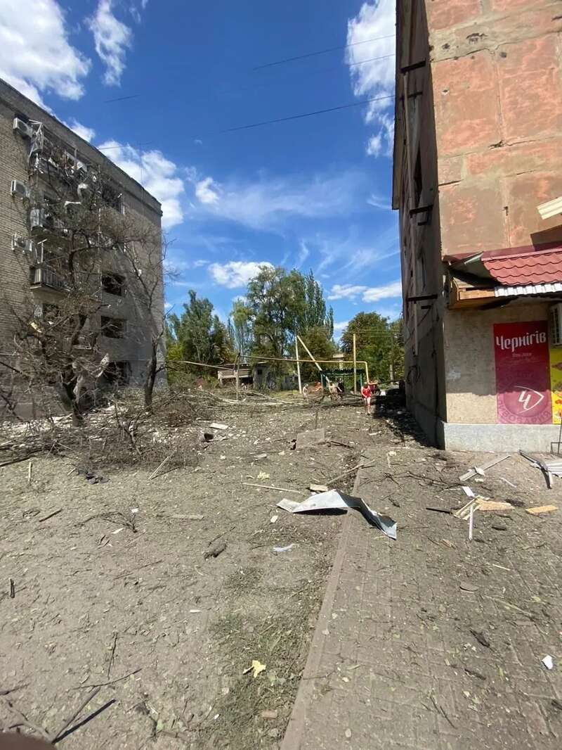 The occupiers dropped bombs on the Donetsk region: a child was among the wounded. Photo