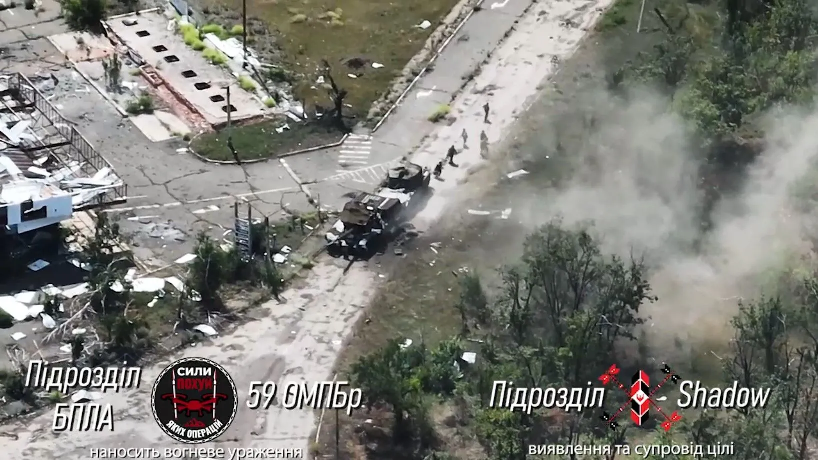 В окупантів не було жодного шансу: Сили оборони розбили колону техніки ворога, затиснувши в пастку